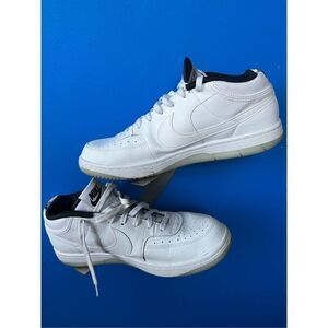 Size 11 - Nike Sky Force 3/4 White W/ Gum Sole